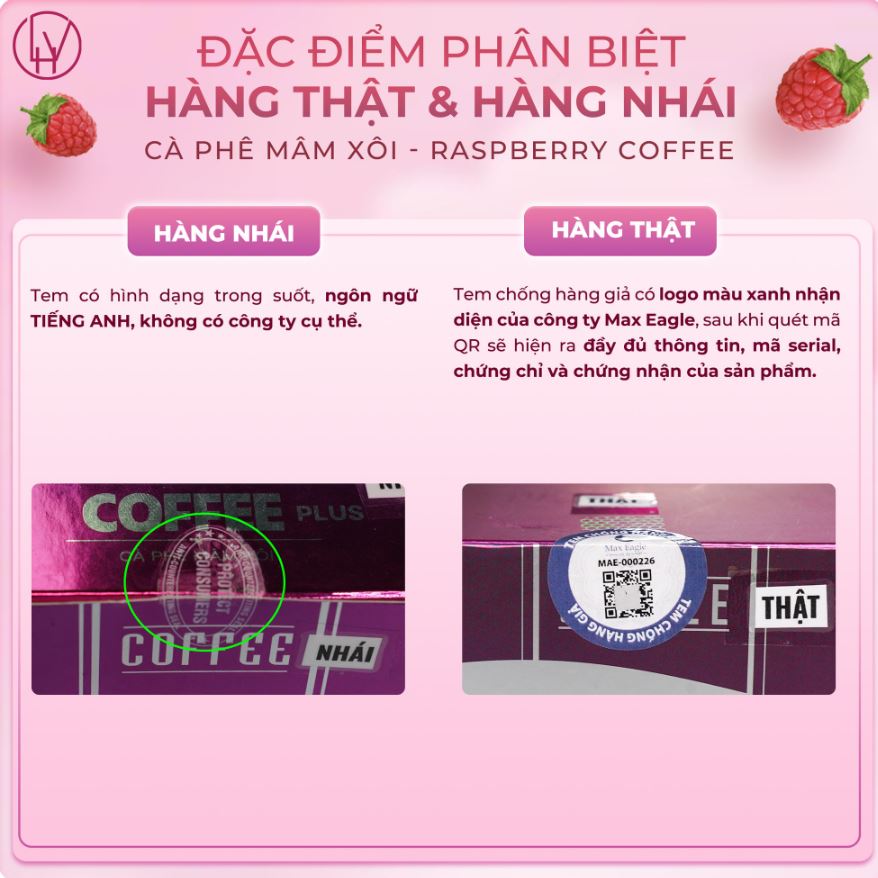 Cách nhận biết hàng chính hãng