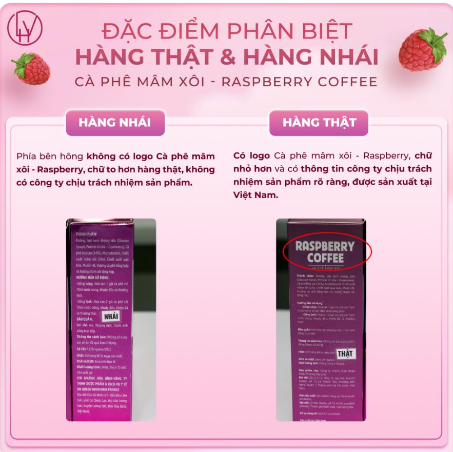 Cách nhận biết hàng chính hãng