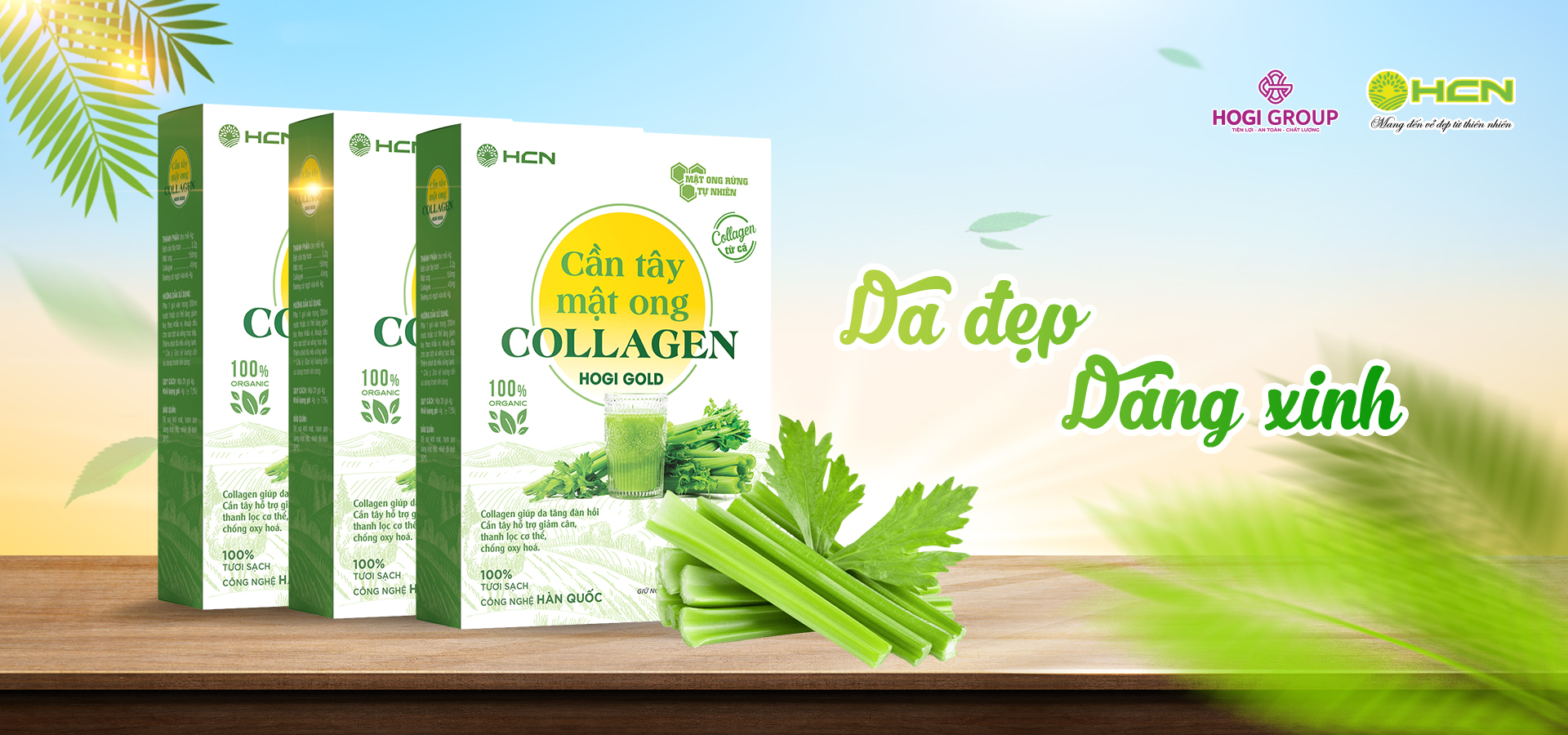 Cần Tây Mật Ong Collagen