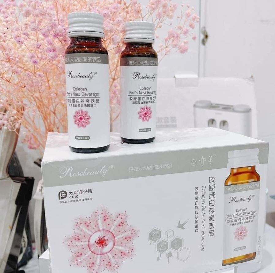 Collagen Rose Beauty nước uống đẹp da