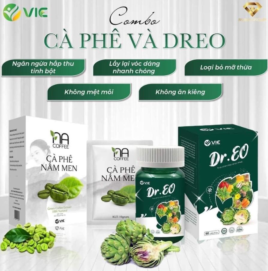 Combo hỗ trợ giảm cân giảm mỡ bụng hiệu quả