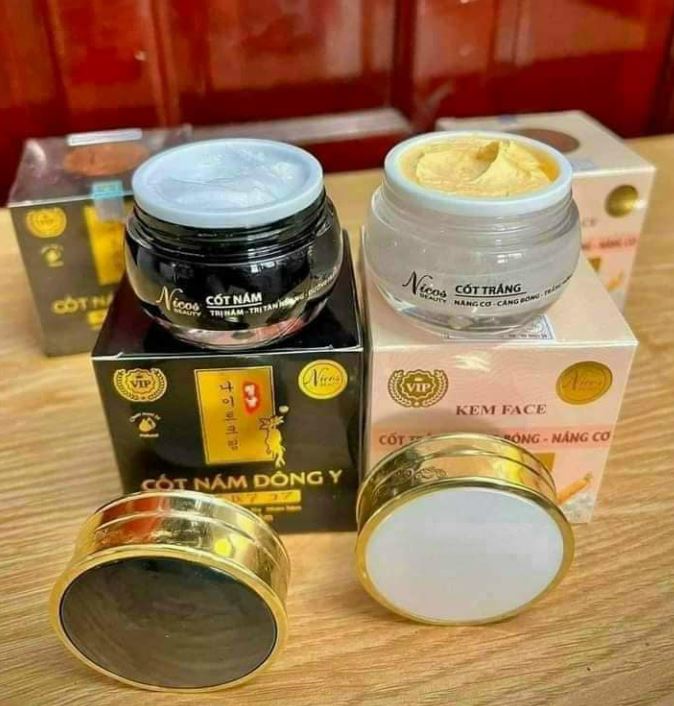 Mua Kem Nikos - Combo Cốt Nám và Cốt Trắng chính hãng