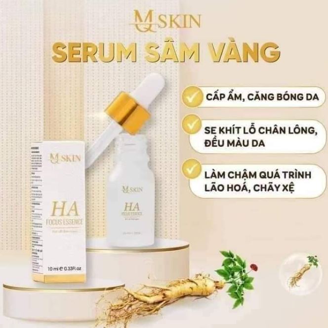 Công dụng của Serum Sâm Vàng MQSKIN