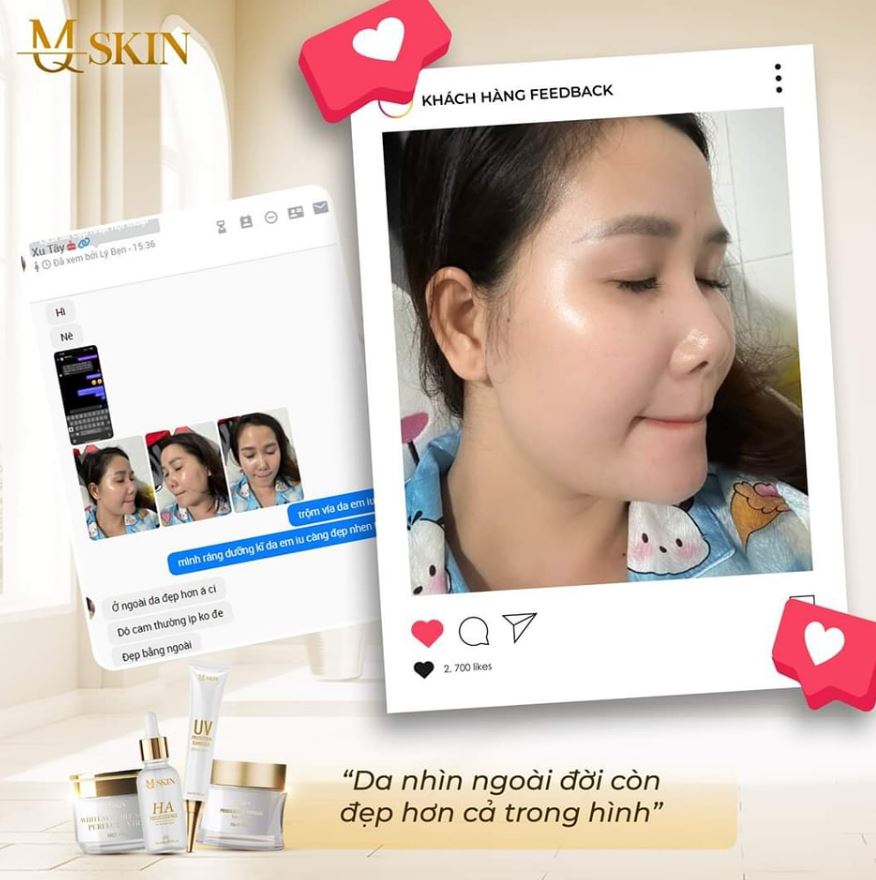 Combo sâm vàng Mq Skin có tốt không