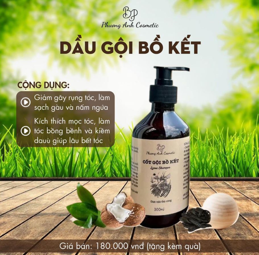 Cốt gội bồ kết Phương Anh