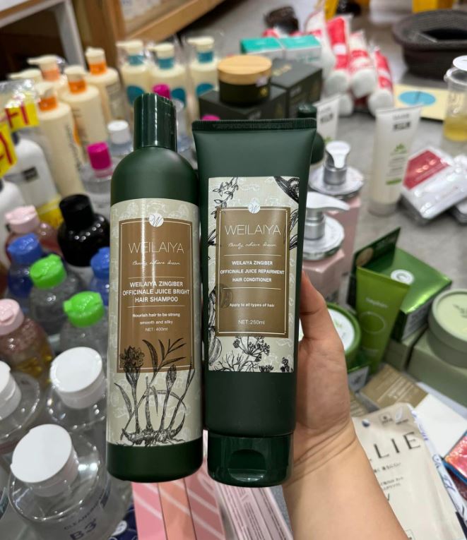 Dầu Gội Gừng Hà Thủ Ô Weilaiya chính hãng