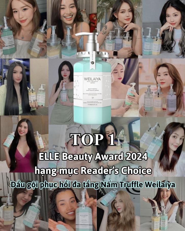 Dầu gội Weilaiya được nhiều khách hàng sử dụng
