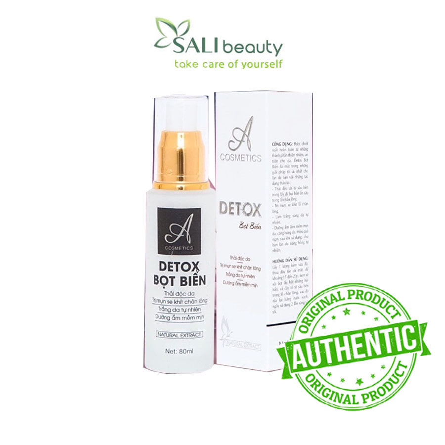 Detox Bọt Biển A Cosmetics – Loại Bỏ Độc Tố Từ Bên Trong Da
