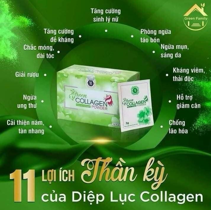 Diệp Lục Collagen chính hãng