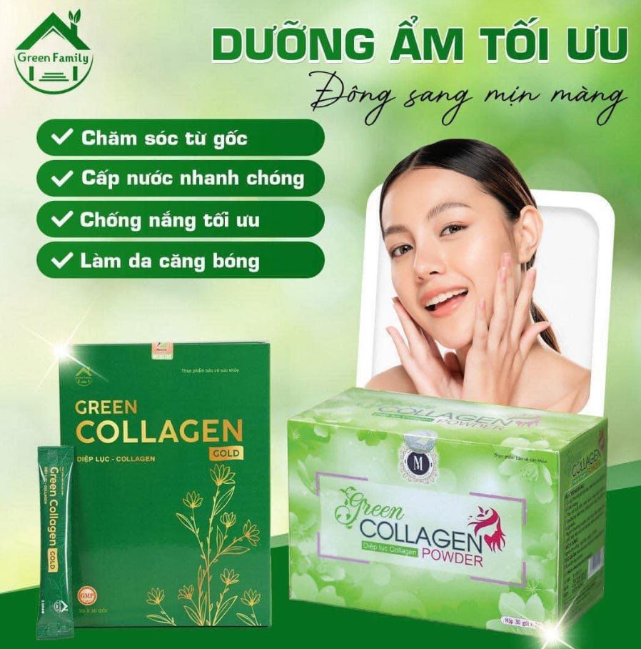 Diệp Lục Collagen - Green Collagen Powder