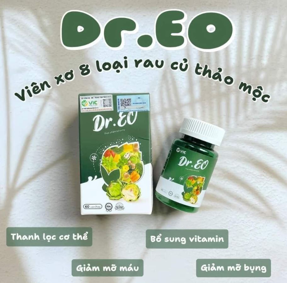 Dr Eo VIC Viên Uống giảm Mỡ Bụng Hiệu Quả