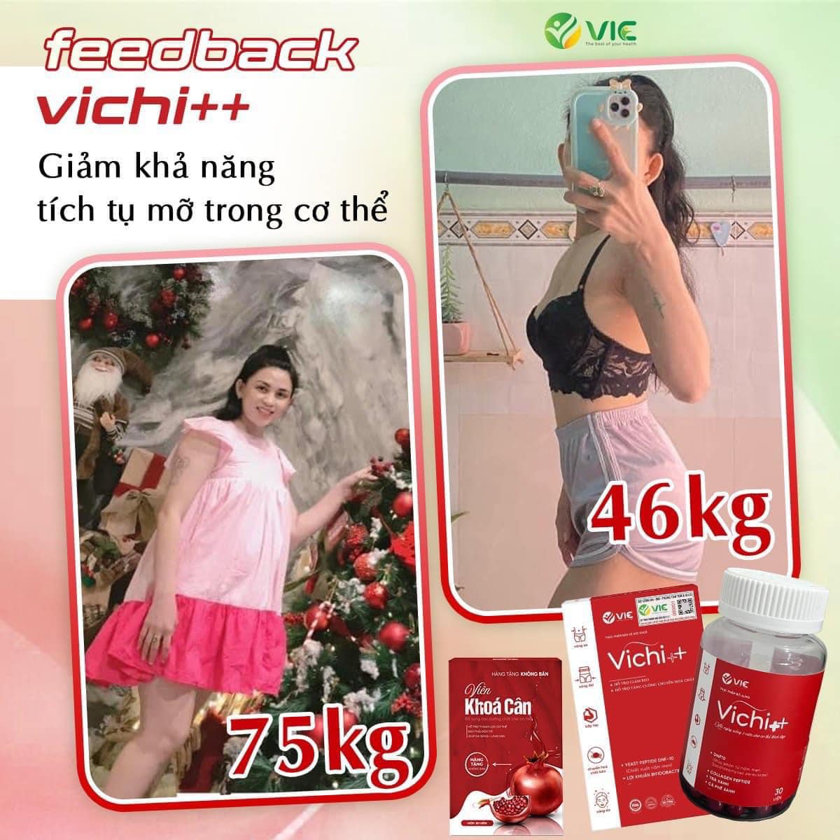 Review giảm cân Vichi từ khách hàng