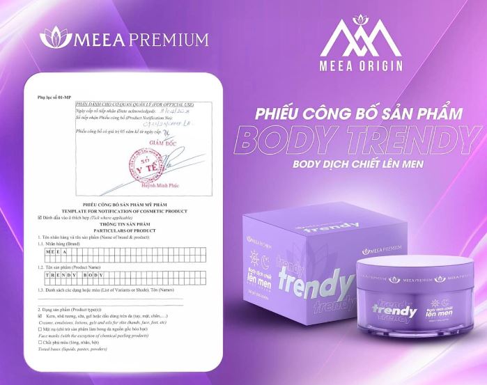 Phiếu công bố sản phẩm 