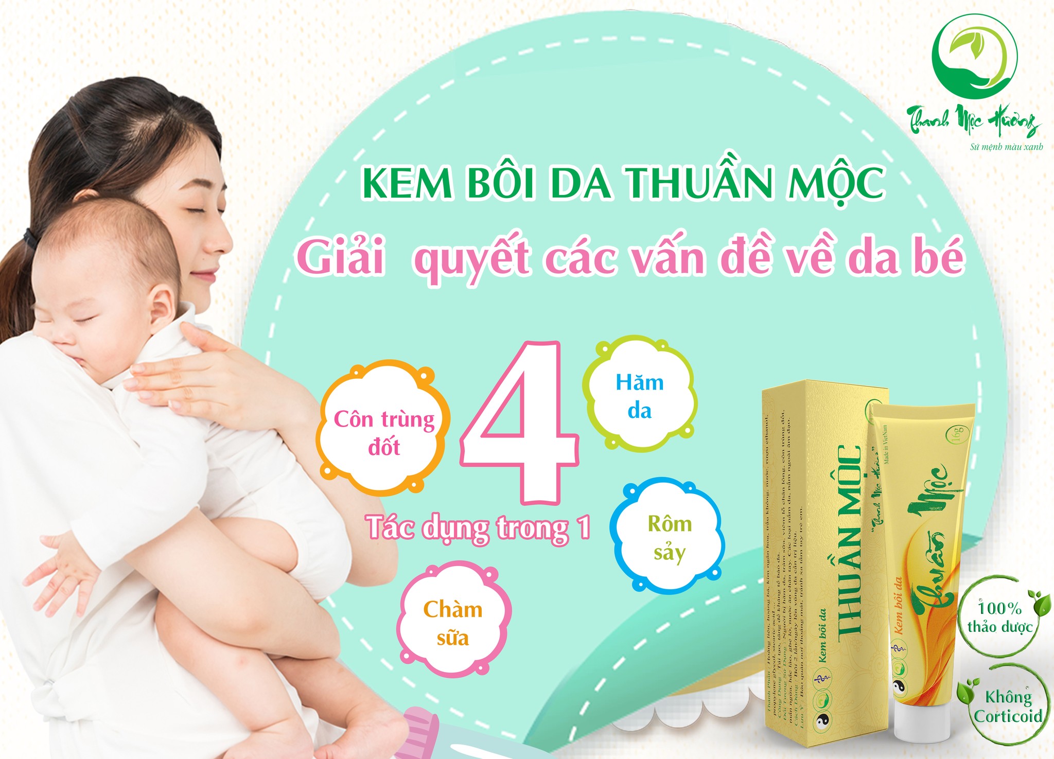 Ngăn ngừa tình trạng da bong tróc, rôm sảy