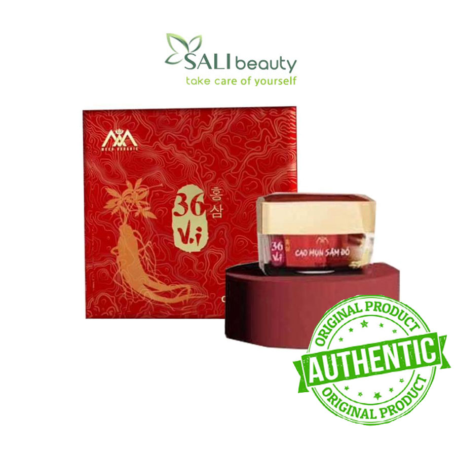 Kem Cao Mụn Sâm Đỏ 36 vị Đông Y – Trị Mụn Dưỡng Sáng Da Hiệu Quả