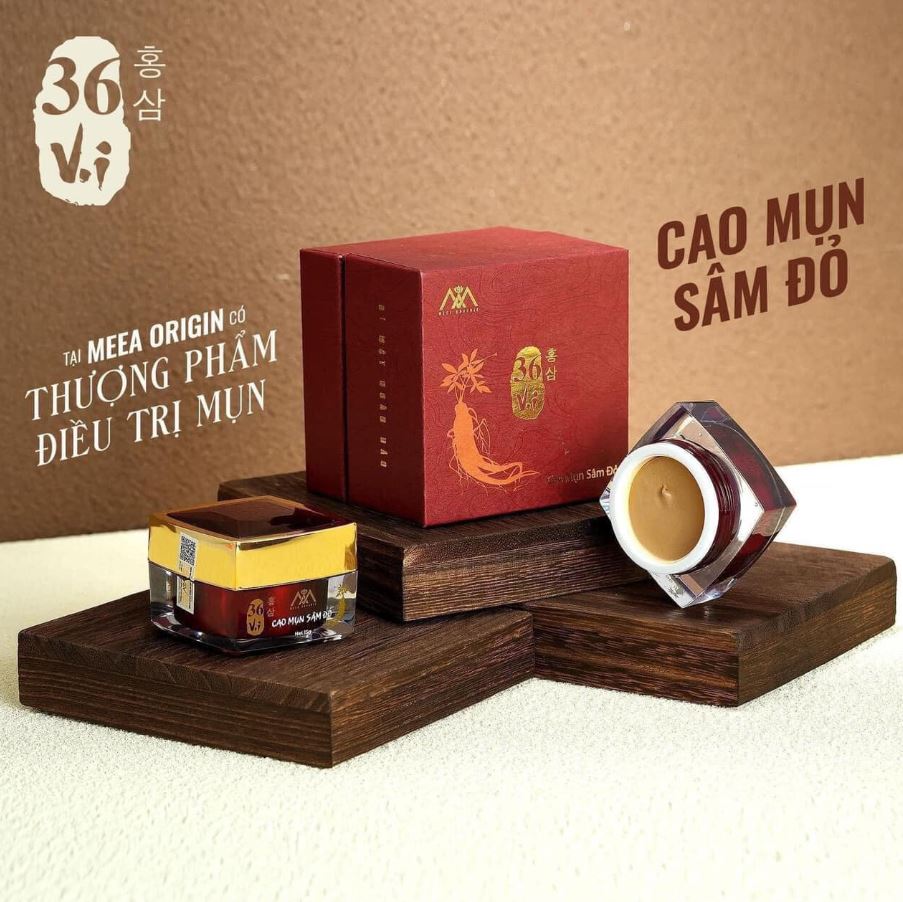 Kem Cao Mụn Sâm Đỏ 36 vị Đông Y chính hãng