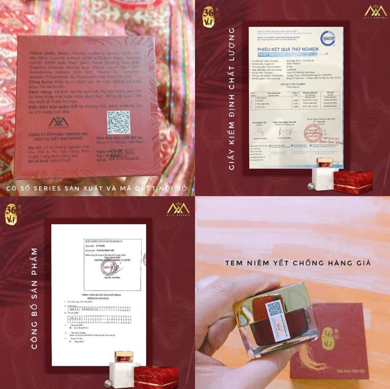 Cách kiểm tra Cao mụn sâm đỏ hàng chính hãng