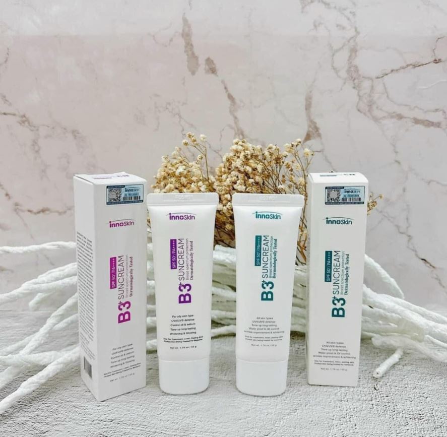 Kem chống nắng B3 Innoskin có tốt không