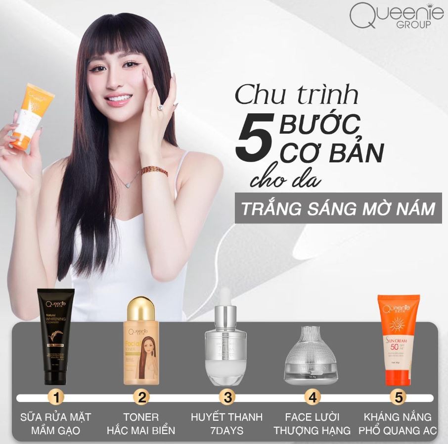 Kem Chống Nắng Queenie Skin chính hãng - Sali Beauty