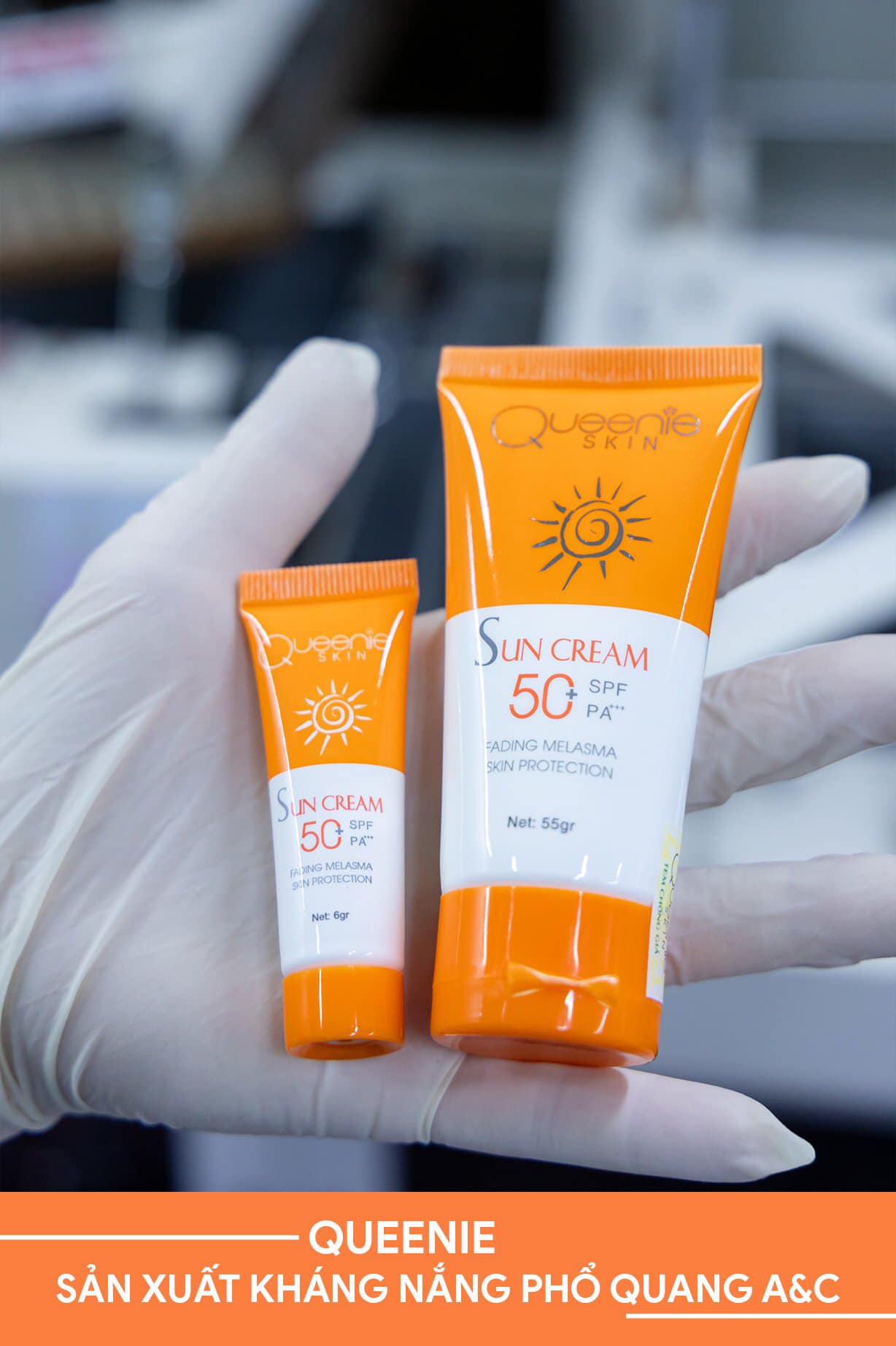 Kháng Nắng Phổ Quang A&C Queenie Skin