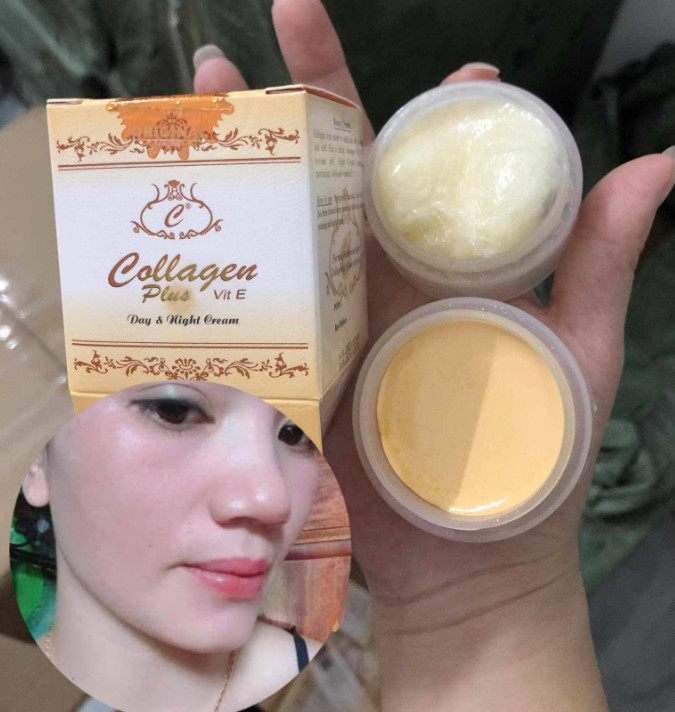 Kem Collagen Vit E Cao Cấp Indonesia chính hãng (tem đỏ) – Trị nám tàn nhang dưỡng trắng hiệu quả