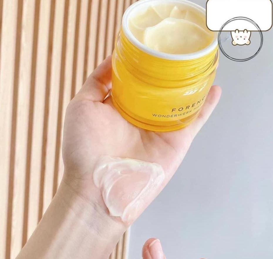 Thành phần kem dưỡng Forencos vàng an toàn và không gây kích ứng
