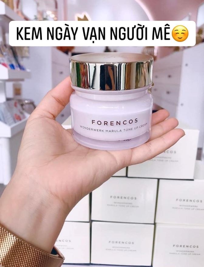 Thành phần Kem dưỡng trắng da Forencos