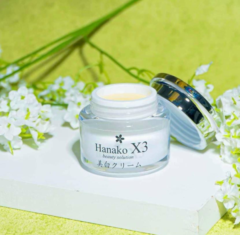 Thành phần Kem Face Dưỡng Trắng Da Hanako X3 Nhật Bản