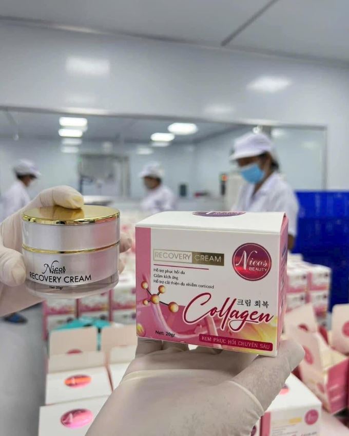 Kem phục hồi da chuyên sâu Nicos Beauty
