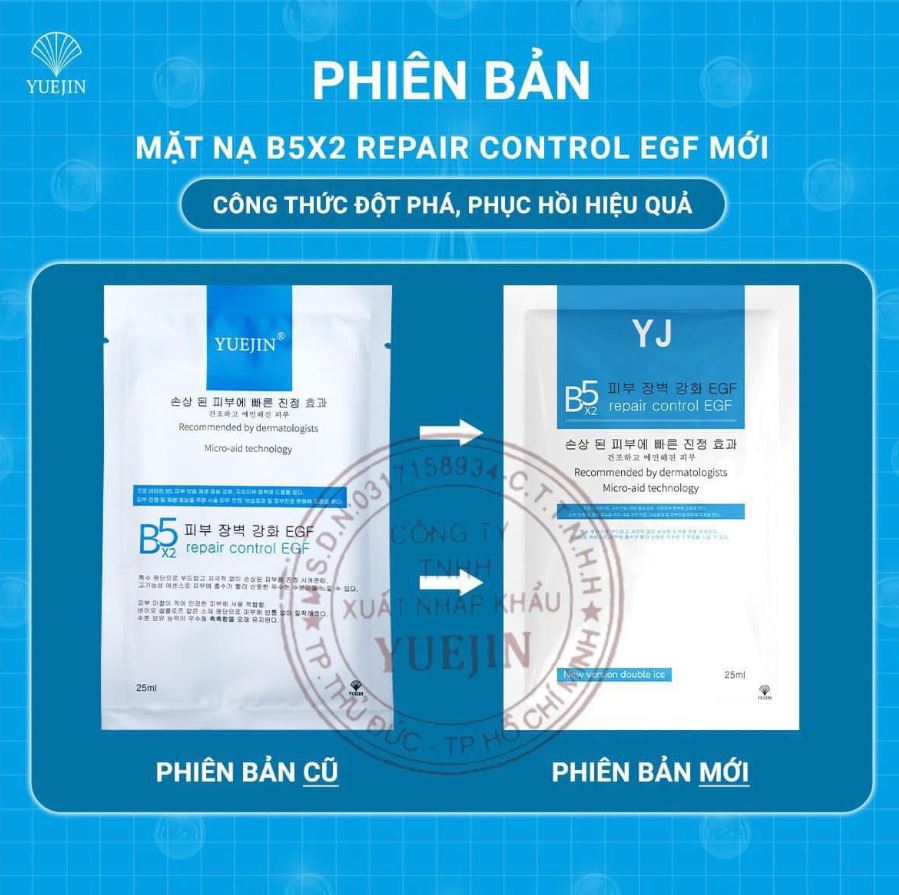 Mask B5 Yuejin Repair Control EGF l