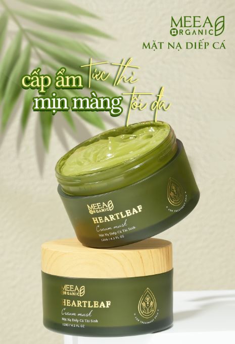 Mặt Nạ Diếp Cá Tái Sinh Meea Organic KHÔNG PHẢI là kem trộn