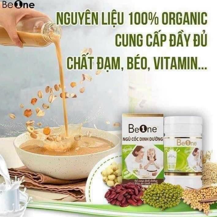 Bột ngũ cốc dinh dưỡng Beone có thành phần đặc biệt từ các loại hạt organic lành tính