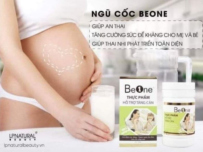 Sản phẩm bột ngũ cốc Beone sử dụng nguồn nguyên liệu 100% từ thiên nhiên