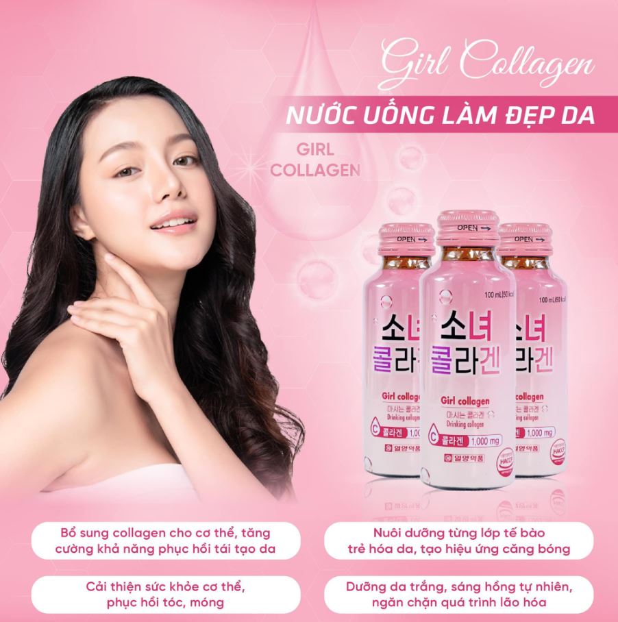 Girl Collagen Hàn Quốc là một lựa chọn tuyệt vời cho việc chăm sóc da