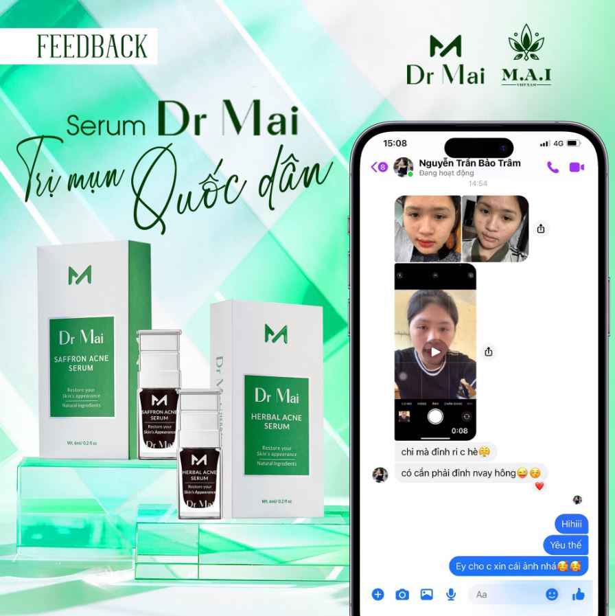 Review Dr Mai Trị Mụn chính hãng từ khách hàng