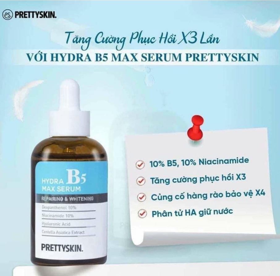 Serum Phục Hồi Dưỡng Trắng B5 Pretty Skin