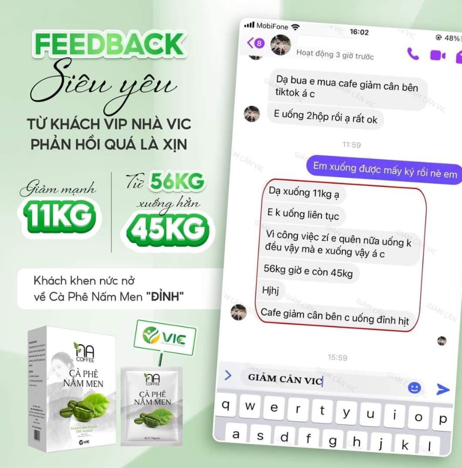Mua Sỉ cà phê nấm men giá tốt tại Ohara Beauty