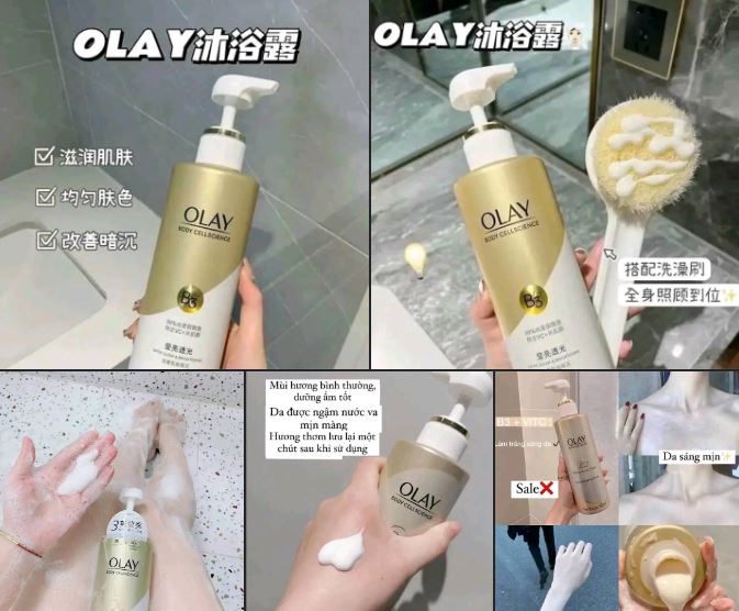 Tại sao nên chọn sữa tắm trắng da Olay B3 Vitamin C