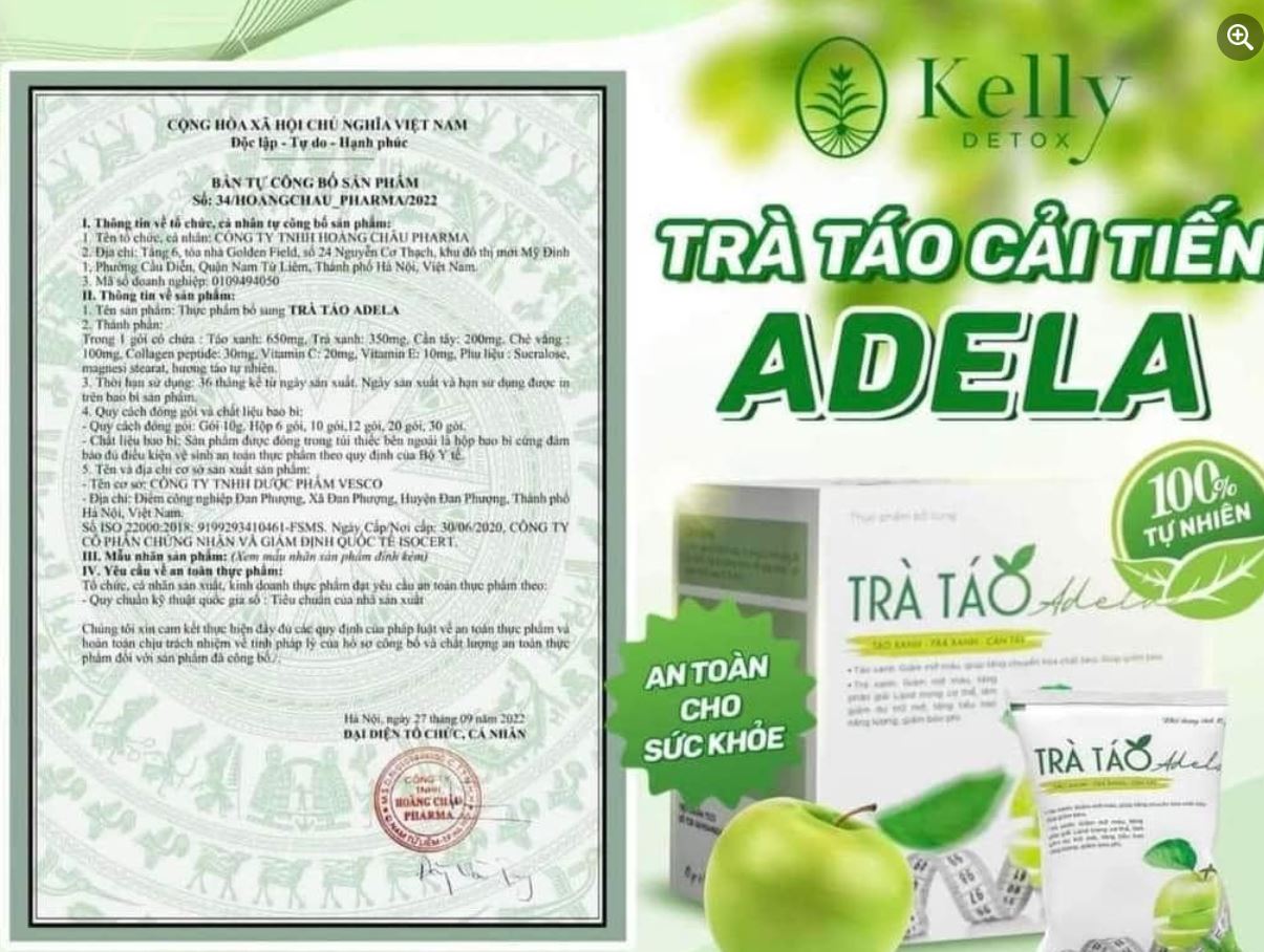 Trà táo Adela giảm cân - Một lựa chọn đáng tin cậy cho vóc dáng hoàn hảo