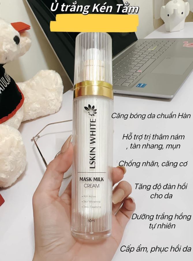 Ủ Trắng Kén Tằm Trắng Da Lskin White