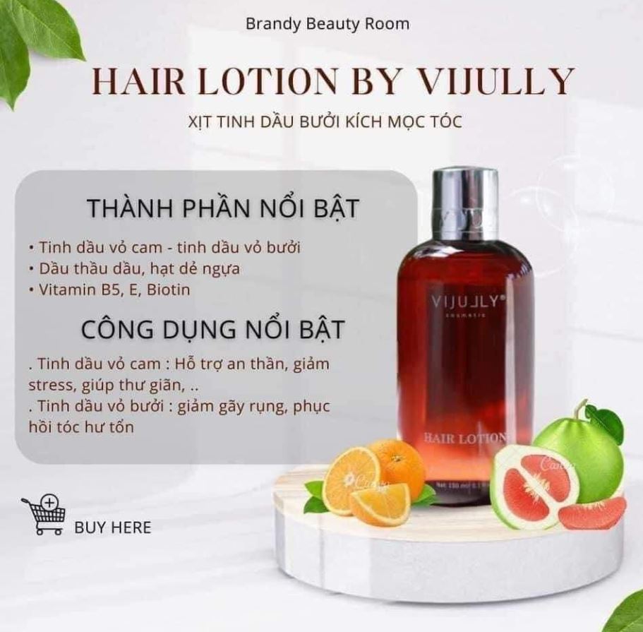 Tinh dầu bưởi Vi Jully