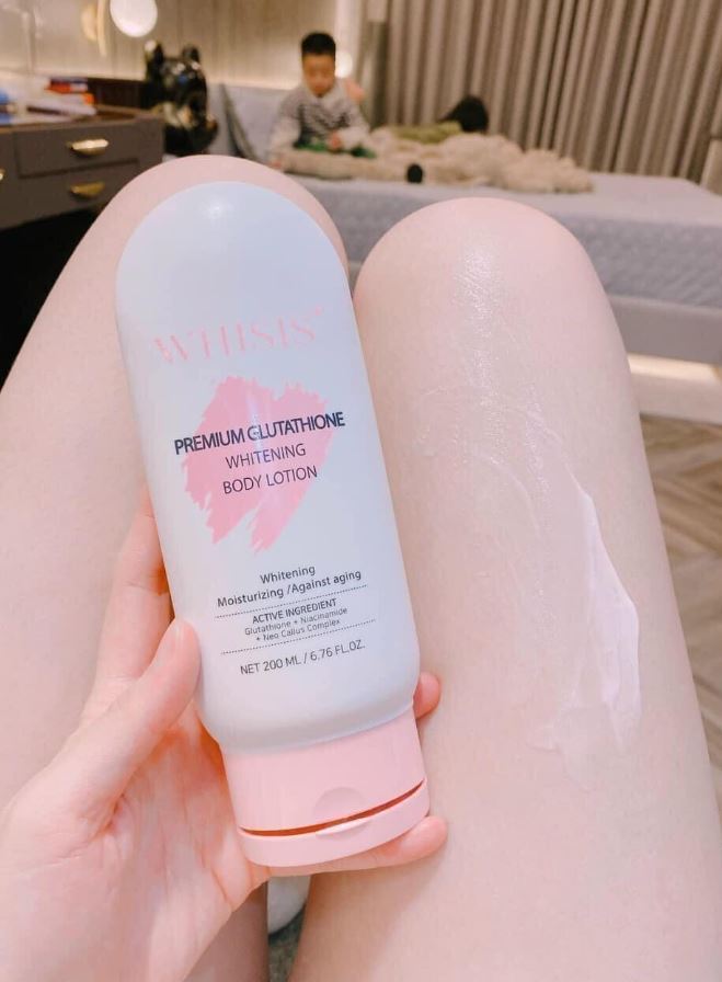 Sữa Dưỡng Thể Ban Đêm Trắng Da Tế Bào Gốc Whisis