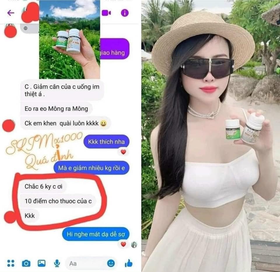 Liệu trình giảm cân nâng cơ mông Slim & Fit được chiết xuất từ các thành phần 100% tự nhiên