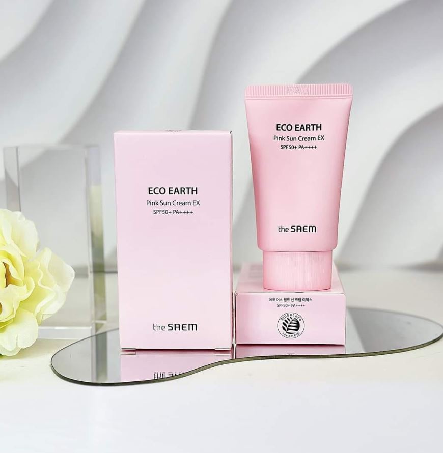 Kem Chống Nắng The Seam Eco Earth Power Pink