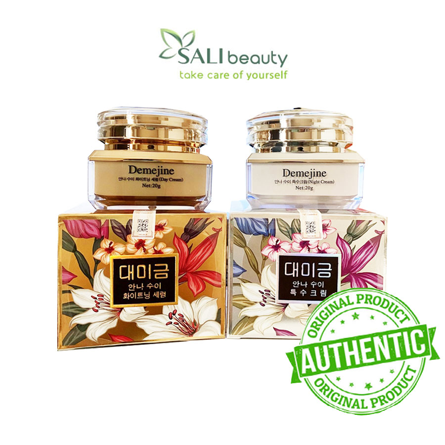 Kem Demejine Combo Ngày và Đêm (Tặng nạ dưỡng da)