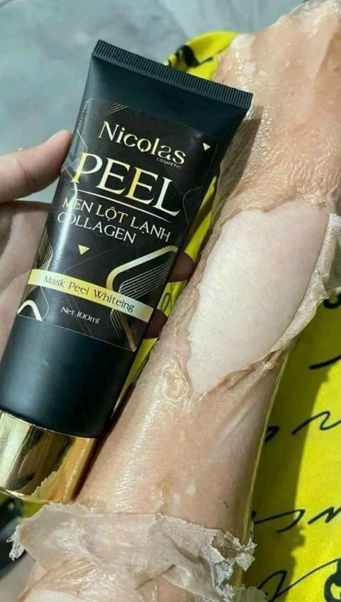 Kem Peel Men Lột Lạnh Collagen Nicolas Cosmetic