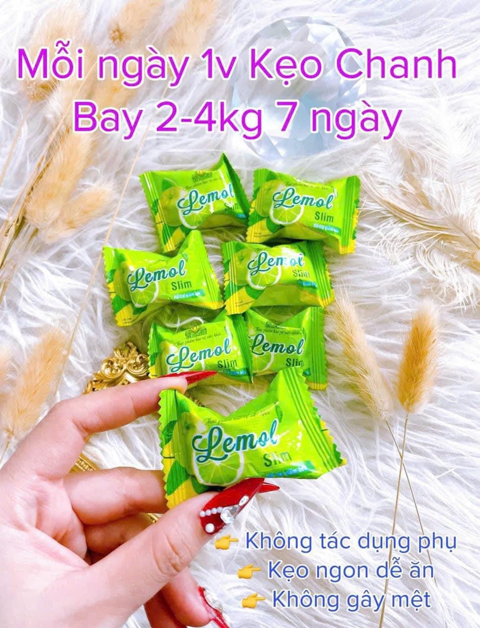 Cách sử dụng Kẹo Dẻo Chanh Lemol Slim