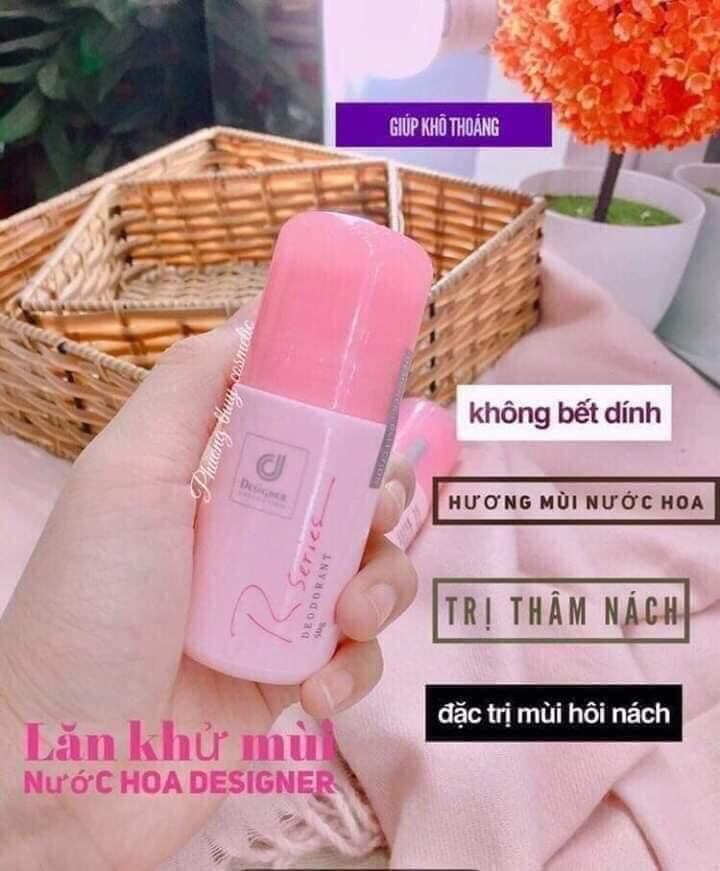 Lăn khử mùi Rseries ngăn chặn mồ hôi, giúp vùng da dưới cánh tay khô ráo, sạch sẽ.