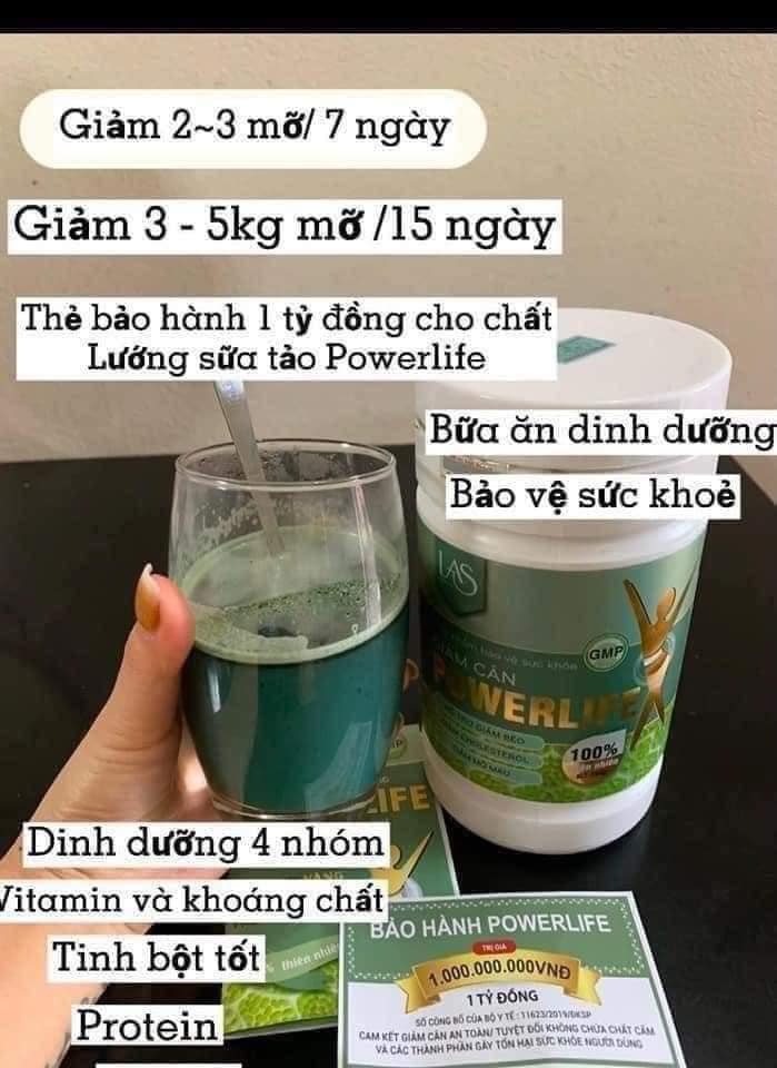 Cách dùng Trà Sữa Giảm Cân Powerlife