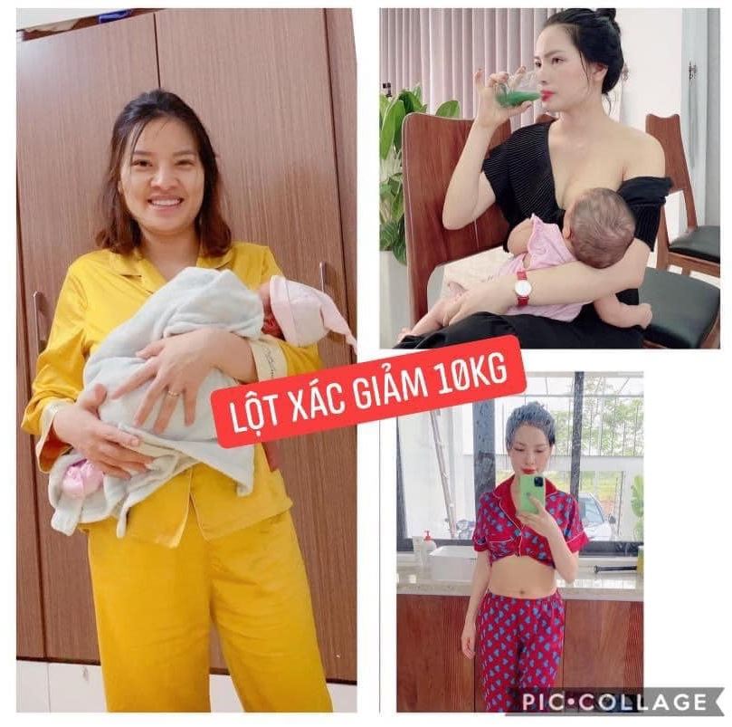 Mẹ bỉm sữa sử dụng sữa tảo giảm mỡ thành công